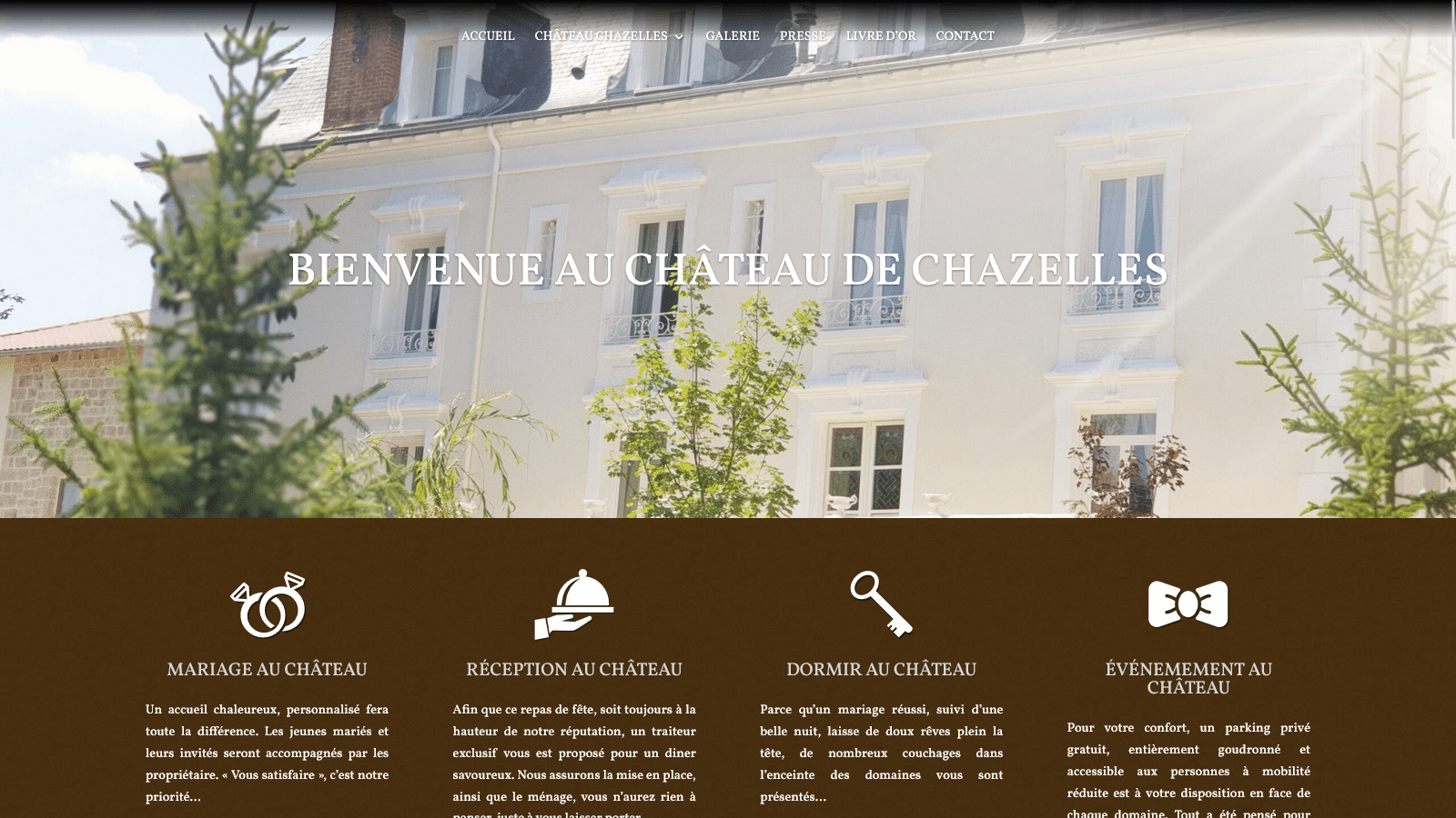 chateauchazelles.com